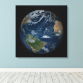 Toile Terre Avec Nuages Et Glace De Mer (Insitu (Plancher de Bois))