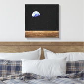 Toile Terre de la surface des lunes (Insitu(Chambre))