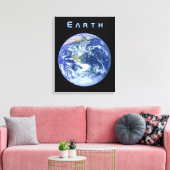 Toile Terre de l'espace (Insitu(Salon))