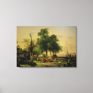 Toile Terre de pâturage