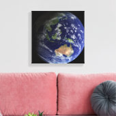 Toile Terre entière de l'espace montrant Australie (Insitu(Salon))