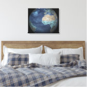 Toile Terre entière montrant l'évaporation (Insitu(Chambre))