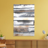 Toile Terre et fumée I (Insitu(Salon))