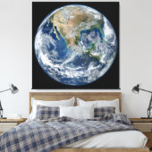 Toile Terre extrêmement détaillée | Marbre bleu (Insitu(Chambre))