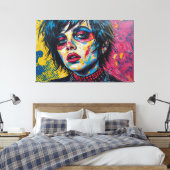 TOILE TERRE GASTÉE GOTHIQUE 30 (Insitu(Chambre))
