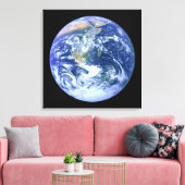 Toile Terre - Le marbre bleu (Insitu(Salon))