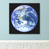 Toile Terre - Le marbre bleu (Insitu (Plancher de Bois))