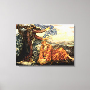 Toile Terre liée par Evelyn De Morgan, Art victorien