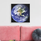 Toile Terre montrant l'hémisphère occidental (Insitu(Salon))