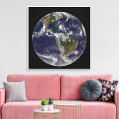 Toile Terre Pleine Avec L'Ouragan Irène Au-Dessus Des Ba (Insitu(Salon))