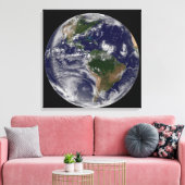 Toile Terre Pleine Avec Tempêtes Tropicales Dans L'Atlan (Insitu(Salon))