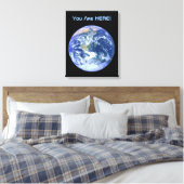 Toile Terre - Vous Êtes Ici ! (Insitu(Chambre))