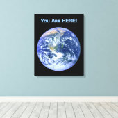 Toile Terre - Vous Êtes Ici ! (Insitu (Plancher de Bois))