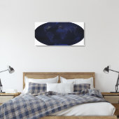 Toile TerreàĂÂââÂs lumières nocturnes générées par l'hom (Insitu(Chambre))