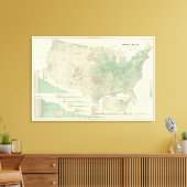Toile Terres agricoles par comtés (Insitu(Salon))
