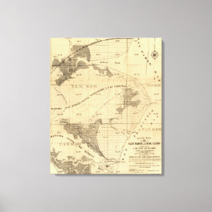 Toile Terres de marais et de marée de sel