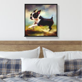 Toile Terrier de Boston (Insitu(Chambre))