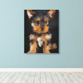 Toile Terrier du Yorkshire (Insitu (Plancher de Bois))