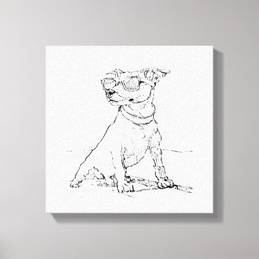 Toile Terrier Jack Russell (Recto)