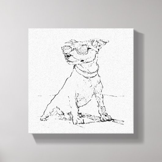 Toile Terrier Jack Russell (Recto)