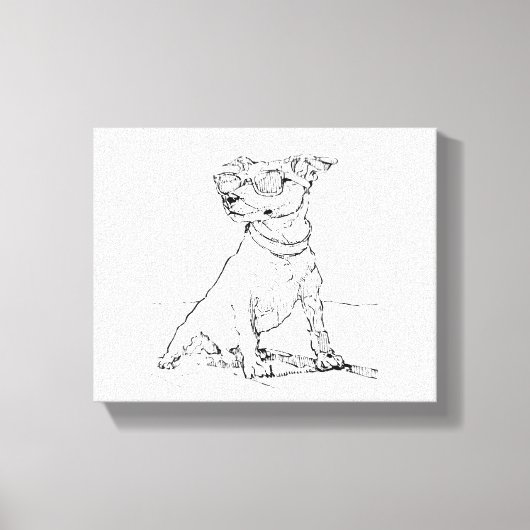 Toile Terrier Jack Russell (Recto)