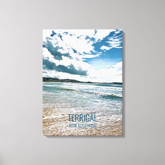 Toile Terrigal Central Coast NSW Australie (Recto)