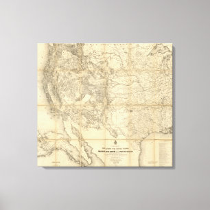 Toile Territoire des États-Unis