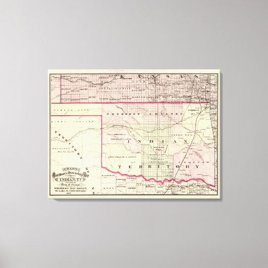 Toile Territoire indien (Recto)