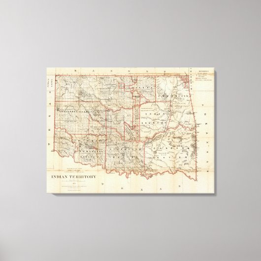 Toile Territoire indien 2 (Recto)