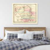 Toile Territoires du Nouveau-Mexique et de l'Utah (Insitu(Chambre))