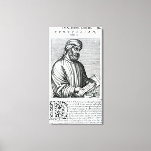 Toile Tertullian, illustration de Andre Thevet