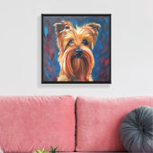 Toile Tervrier Australien - Portrait de Chien (Insitu(Salon))