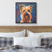 Toile Tervrier Australien - Portrait de Chien (Insitu(Chambre))