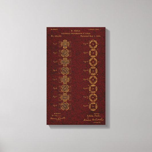 Toile Tesla Patent 00382280 Sht 1 (Recto)