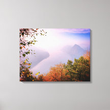 Tessin, Suisse : Vue depuis Monte Bre