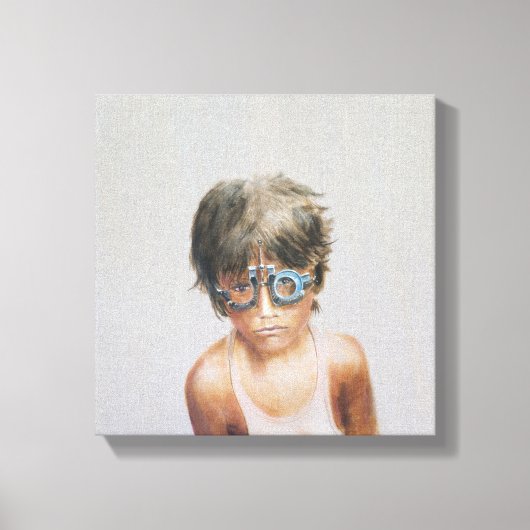 Toile Test des yeux à Vivekananda (Recto)