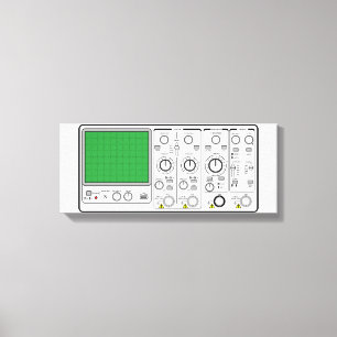 Toile Tester de tension générique Oscilloscope du pan