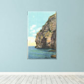 Toile Tête blanche dans le port de Portland (Insitu (Plancher de Bois))