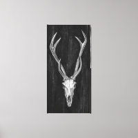 Tête d'animal de cerf rustique