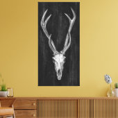 Toile Tête d'animal de cerf rustique (Insitu(Salon))