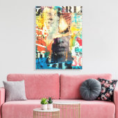 Toile Tête de collage (Insitu(Salon))