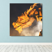 Toile Tête de dragon (Insitu (Plancher de Bois))