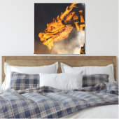 Toile Tête de dragon (Insitu(Chambre))