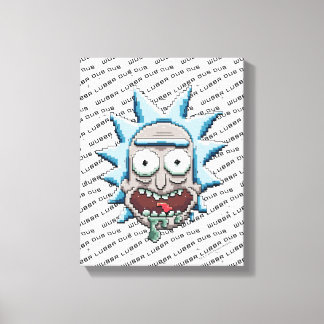Toile Tête de Droite Pixelverse