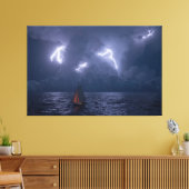 Toile Tête de l'orage (Nuit) (Insitu(Salon))