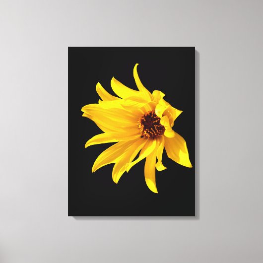 Toile Tête de marguerite jaune Helenium Canvas Print (Recto)