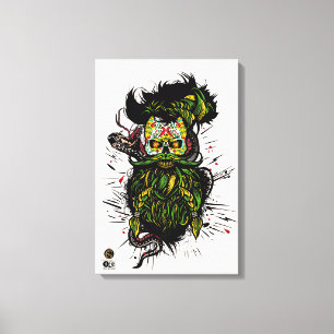 Toile Tête de mort hipster skulls mexicaine serpent tatt