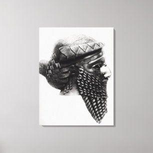 Toile Tête de Sargon I 2400-2200 AVANT JÉSUS CHRIST