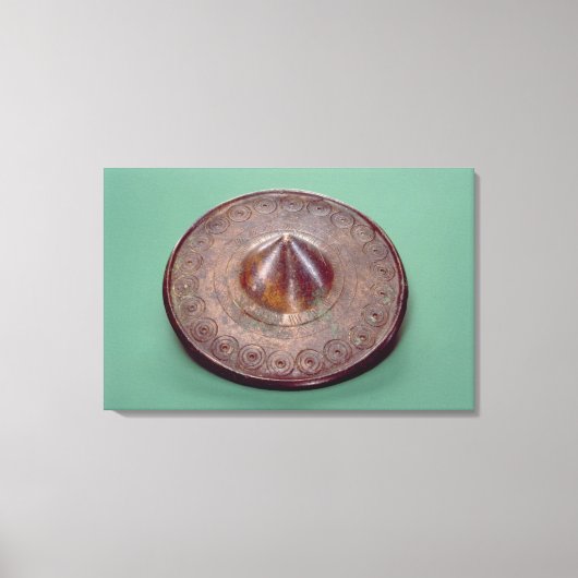 Toile Tête d'épingle incisée, d'Irlande, c.700 av. J.-C. (Recto)