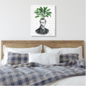 Toile Tête du Plante Aspidistra (Insitu(Chambre))